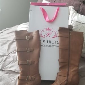 Brand new Paris Hilton boots.